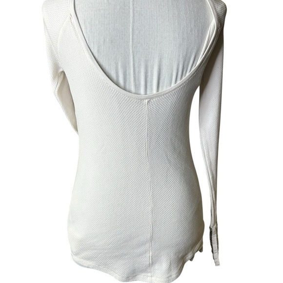 Free People Newbie Thermal Bali Babe Cuff Ivory Medium - Picture 3 of 6